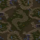 Aperçu de la carte 2v2 파이썬 매크로 앤 마이크로 (2v2Python Macro&Micro)