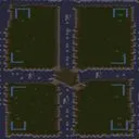브라이스-도그의 4인 정글 롬프 (Bryce-Dogg's 4 Player Romp) Map Preview