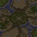 Vista previa del mapa 테란 템플 트릭 (Terran Temple Tricks)