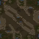 Aperçu de la carte 블러디 리지 2.1 (Bloody Ridge 2.1 iCCup Observer Version)