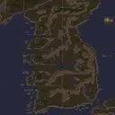 Aperçu de la carte 한국 내전 (Korea Civil War Map)