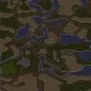 Vista previa del mapa 랜덤 유닛 워즈 큰 맵 (Random Unit Wars Bigger Map)
