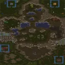 Vista previa del mapa 헤일로 포 스타크래프트 ver. 1.4 (Halo for Starcraft ver. 1.4)