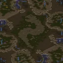 Vista previa del mapa 파이썬 1.3 옵저버 (iCCup Python 1.3 OBs)